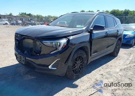 2018 GMC Terrain Sle из США, поврежденный, VIN 3GKALTEV8JL343326